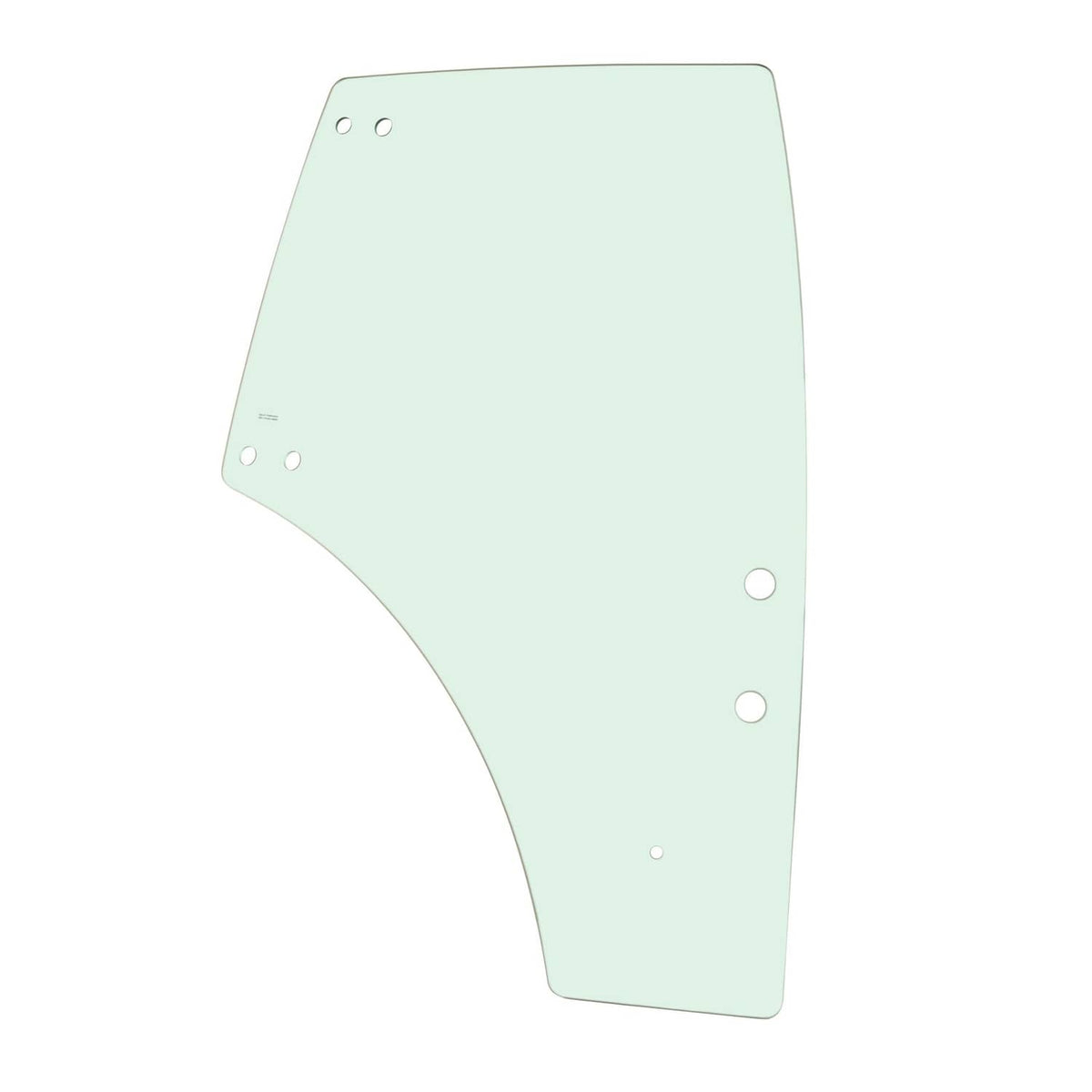 Solidspare Right Side Cab Door Glass For Kubota M4N071 M5091 M5111 M5040 M5140 M6040 M6060