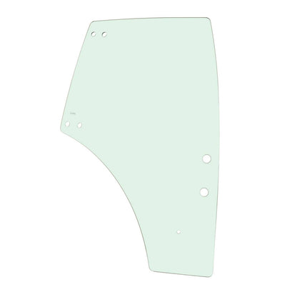 Solidspare Right Side Cab Door Glass For Kubota M4N071 M5091 M5111 M5040 M5140 M6040 M6060