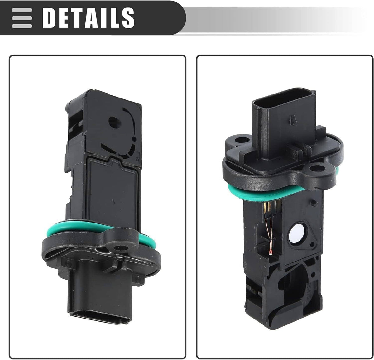 Solidspare Air Flow Sensor Meter Black For 2017-2019 Chevrolet Cruze（0280218419）1.4L 1.8L