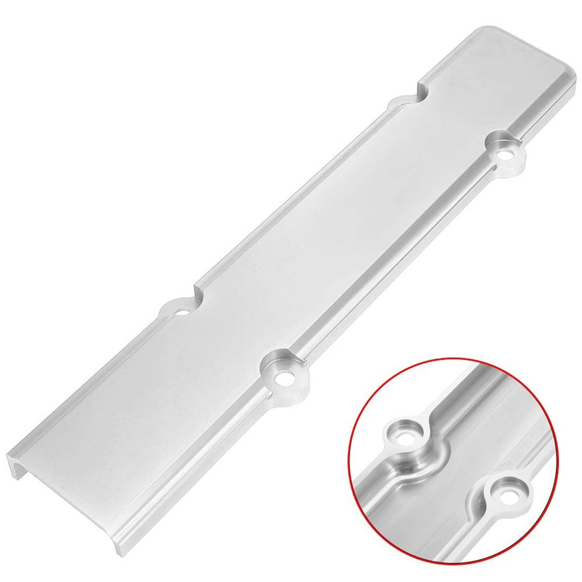 Solidspare Sliver Tone Engine Valve Spark Plug Cover for Honda Civic 1999-2000 B16 B18