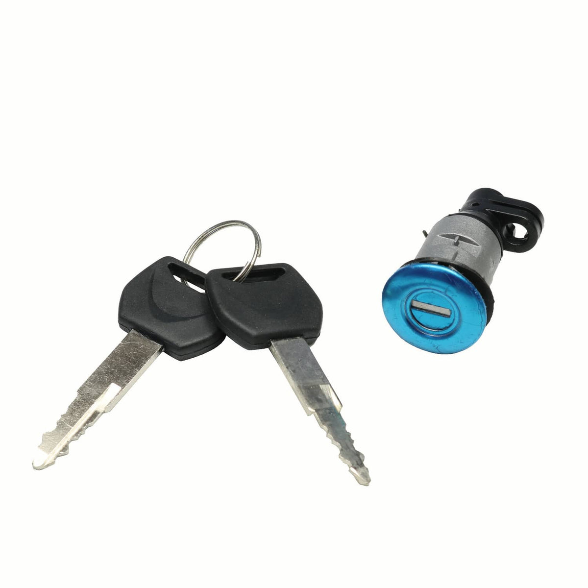 Solidspare Ignition Switch Lock Fuel Gas Cap Cover Set For Honda 2011-2013 CBR250R W/ Keys