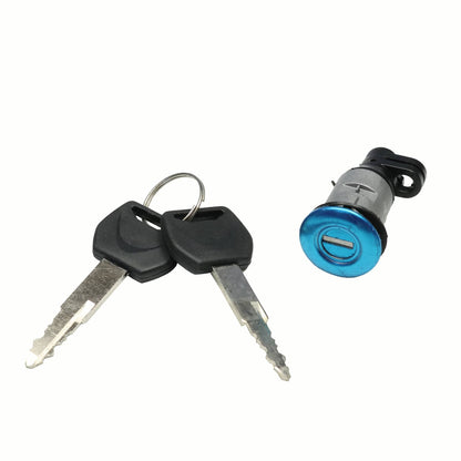 Solidspare Ignition Switch Lock Fuel Gas Cap Cover Set For Honda 2011-2013 CBR250R W/ Keys