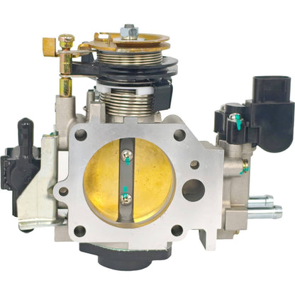Solid Spare Throttle Body Assembly 16400-PLR-A54 Fit for Honda 2001-2005 Civic 2 EX 4AT CVT