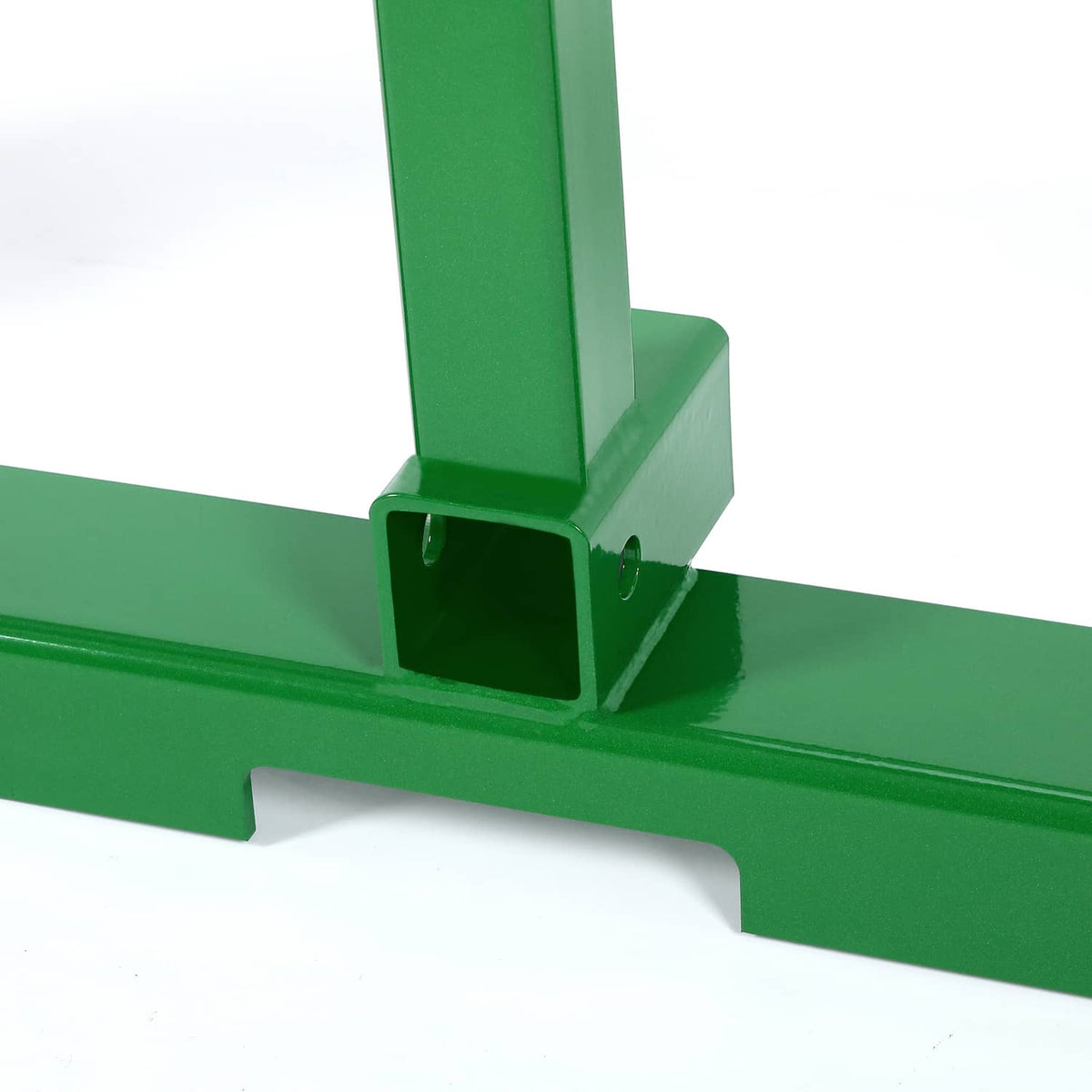 Solidspare 50" Pallet Fork Frame 4000LBS heavy-duty Steel For John Deere Loaders Skid Steer