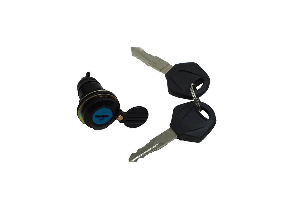 Solidspare Ignition Switch Fuel Gas Cap Cover Seat Lock Key for Yamaha V Star 650	1100