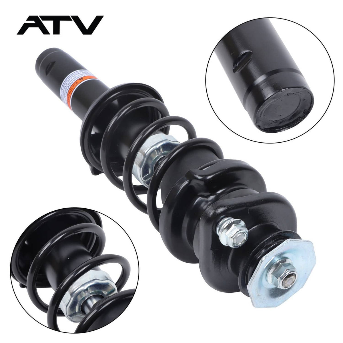 Solidspare For Kawasaki Mule 2500 2510 2520 3000 3010 3020 4000 4010 Front Coil-Over Shocks