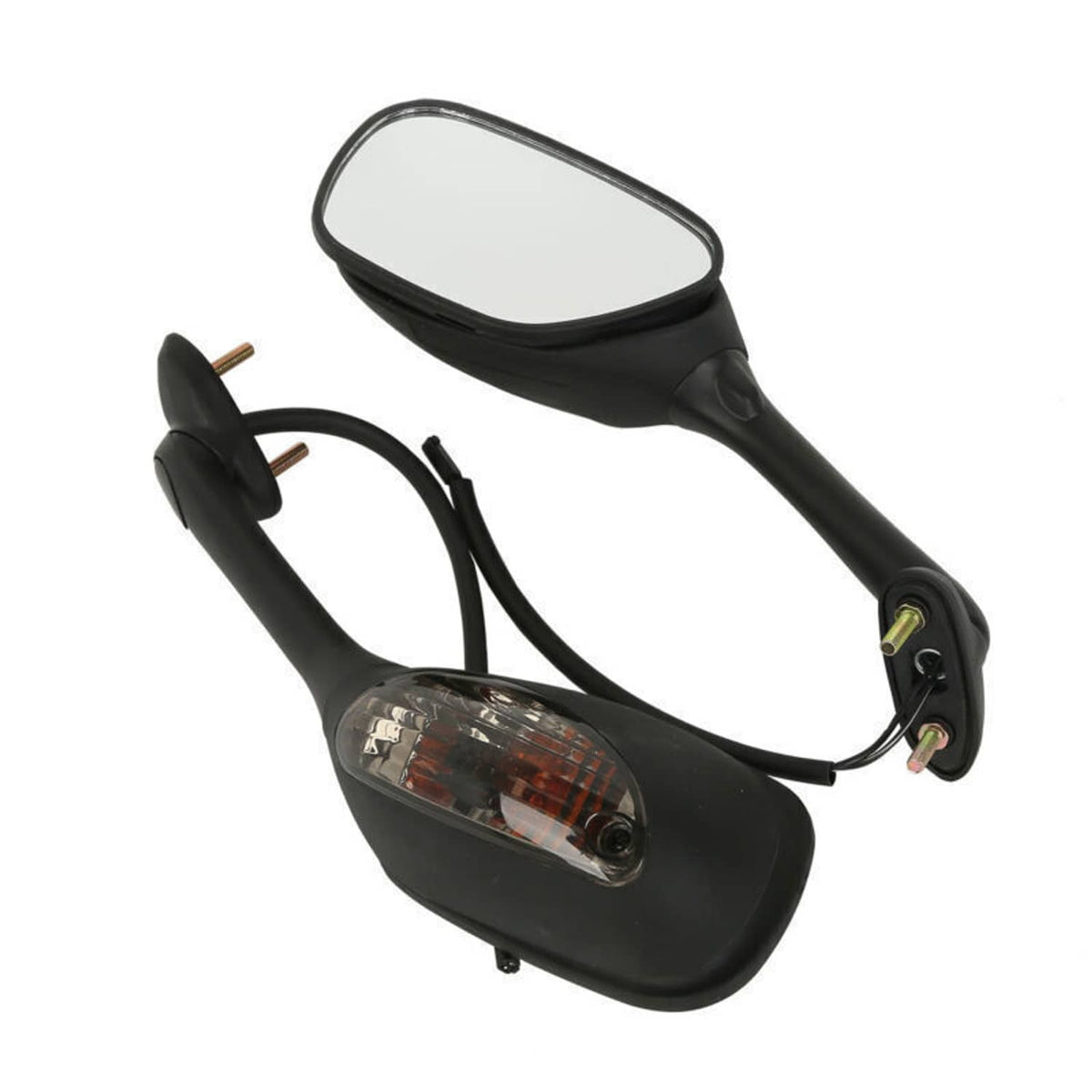 Solidspare Rearview Mirrors w/ Turn Signal Fit For Suzuki GSXR 1000 GSXR600 GSX-R 750 06-15