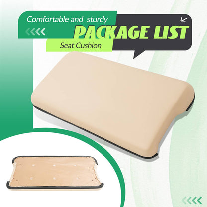 Solidspare Beige Golf Cart Front Seat Bottom Assembly For Club Car Precedent 2004-Up