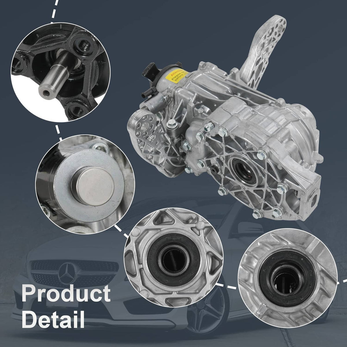 Solidspare Rear Axle Differential Assembly FIT Mercedes Benz CLA45 A45 AMG A250 B250 4Matic