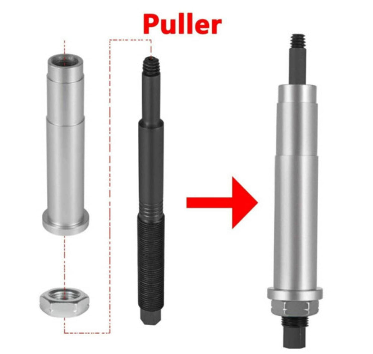 Solidspare 65600 Broken Spark Plug Remover Kits For Ford Triton 3 Valve 5.4L Engines