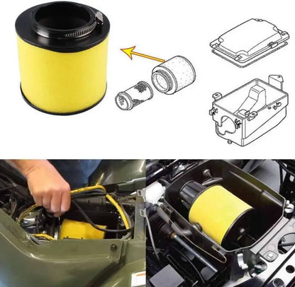 Solidspare For Honda Rancher 350 400 TRX350FM FE TM TE 2000 2001-2006 Air Filter Cleaner