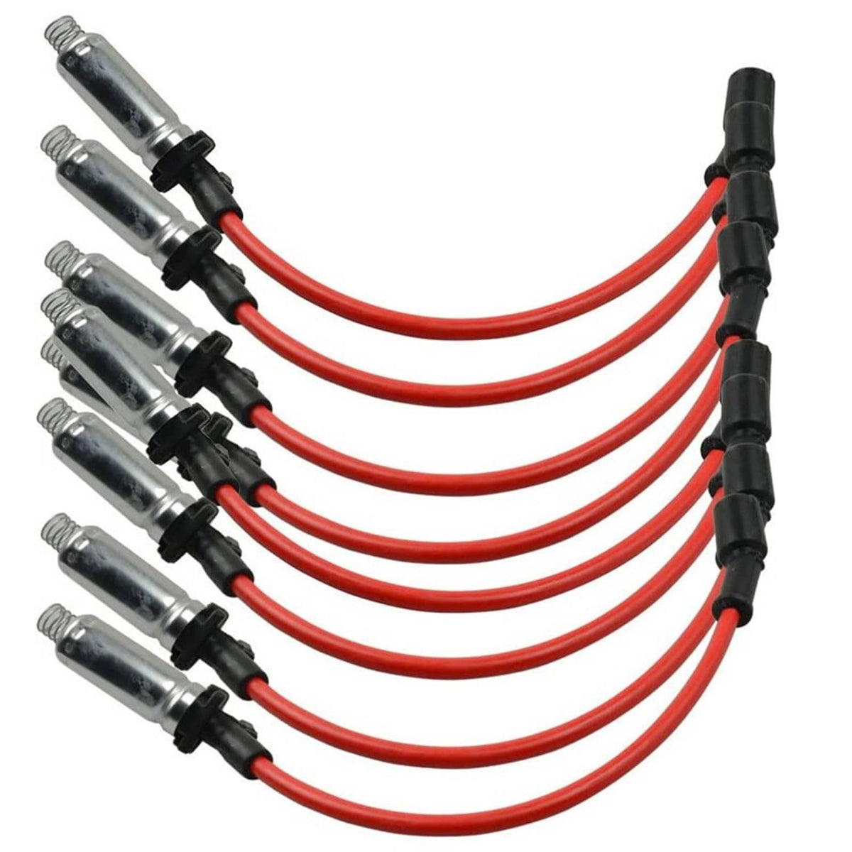 Solidspare 8Pcs 48322 Spark Plug Wires For 1999-2006 CHEVY GMC LS1 VORTEC 4.8 5.3 6.0L