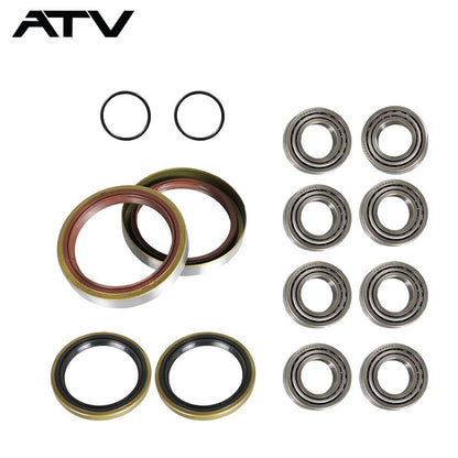 Solidspare Front wheel bearings & seals kit For Polaris 400L Big Boss 6X6 1995 1996 1997