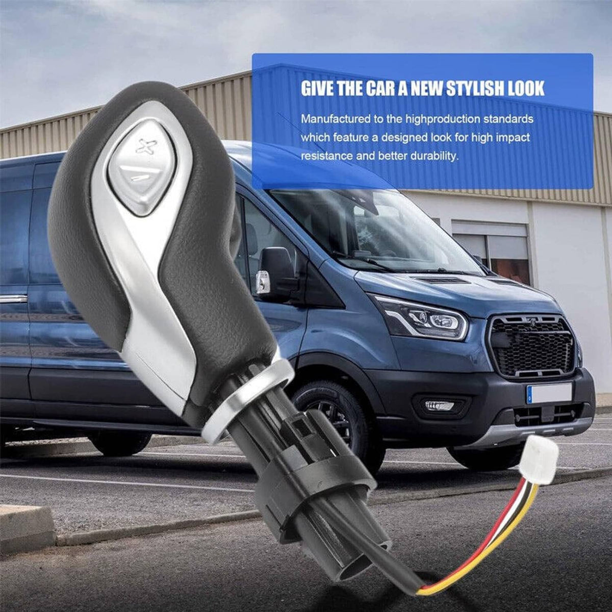 Solidspare New Gear Shift Knob Shifter Lever Automatic Transmission For Ford Escape Fusion