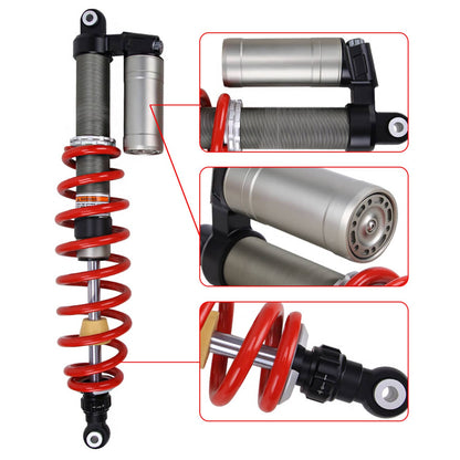 Solidspare Left and Right Performance Rear Air Shock Absorbers For Polaris Rzr 800 S & Tool