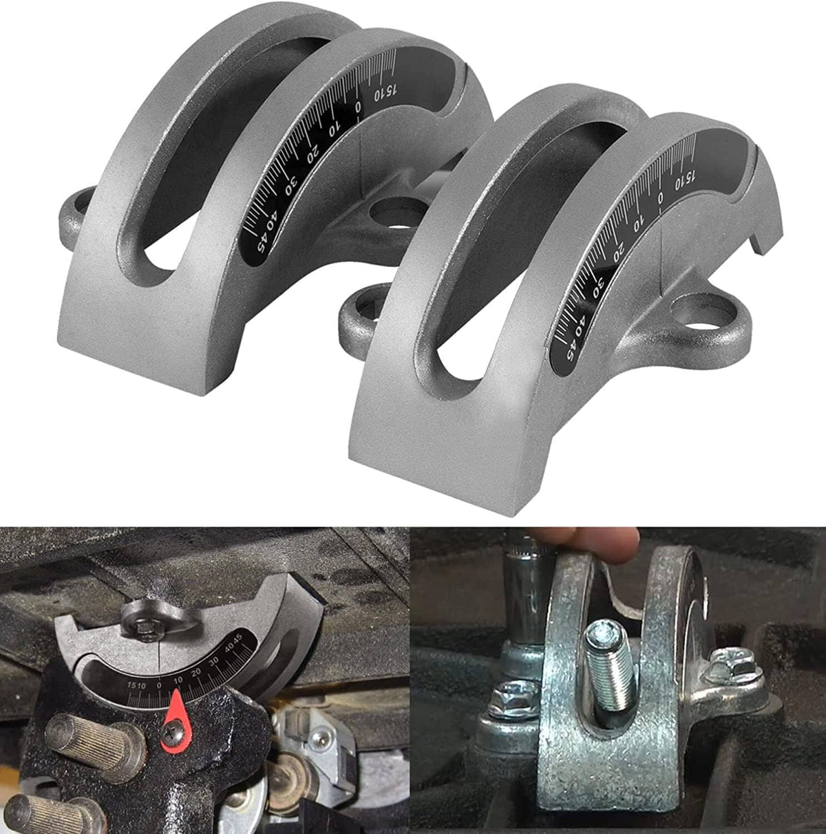 Solid Spare 14" Bandsaw Trunnions Front and Rear Kit 426-02-395-0005,426-02-0-950-0002 -2PCS