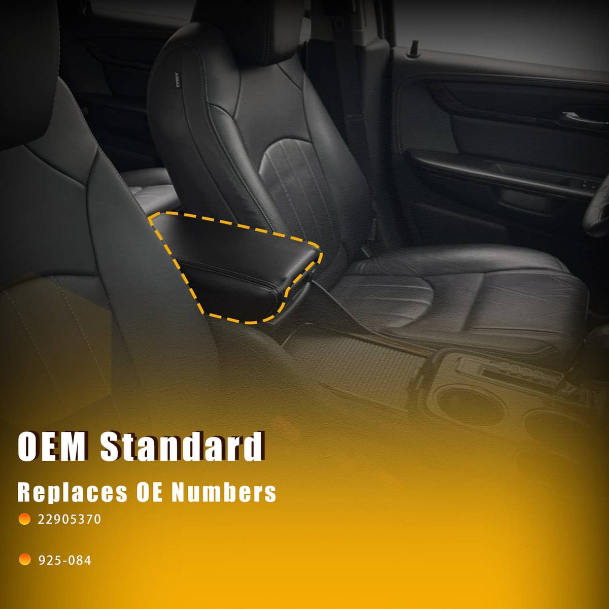 Solidspare Center Console Lid For Buick Enclave Chevrolet Traverse GMC Acadia 22905370