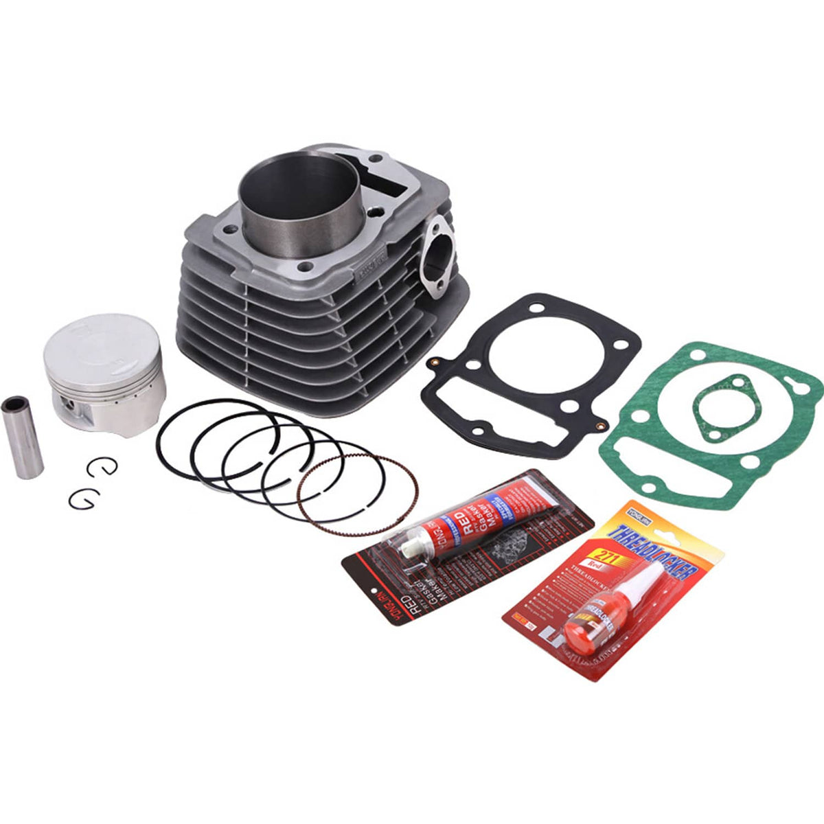 Solidspare Cylinder Piston Gasket Top End Kit Set For Honda CRF230F 2003-2019 67mm Big Bore