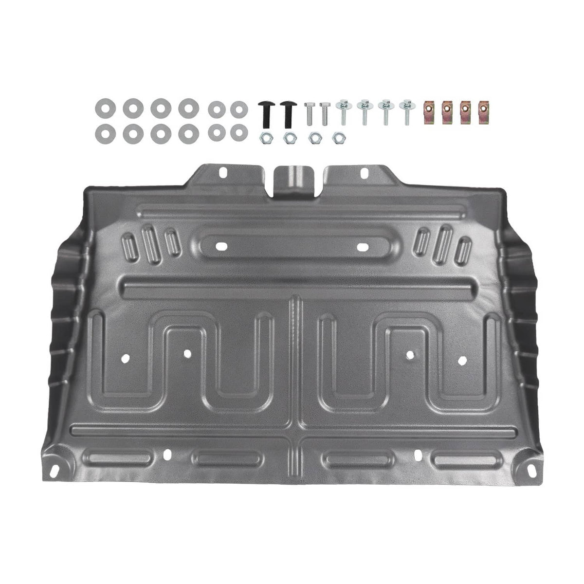 Solidspare For Ford F-150 2015-2024 Upgrade Manganese Steel Splash Panel Shield ML3Z-7222-D