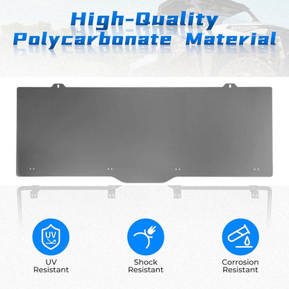 Solidspare Back Window For Polaris Ranger XP 900 / Crew 2013-2019 Tinted Rear Windshield