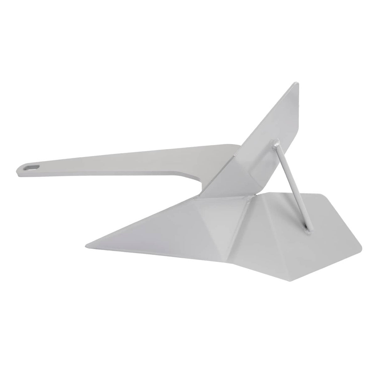 Solidspare Boat Triangular Anchor 35lbs Delta Style Wing Anchor Heavy Duty Steel Anchor