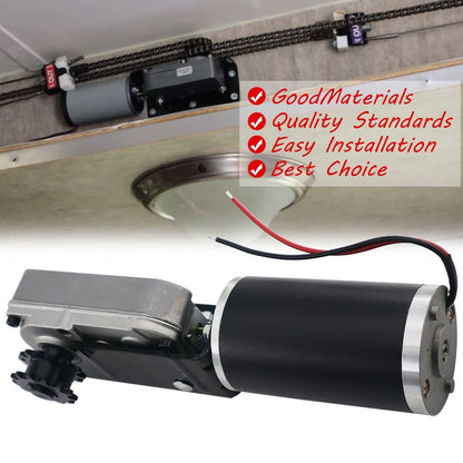 Solidspare New RV Slide Out Gear Box and High Output Motor,Replace FOR ‎R25076-1, R25075