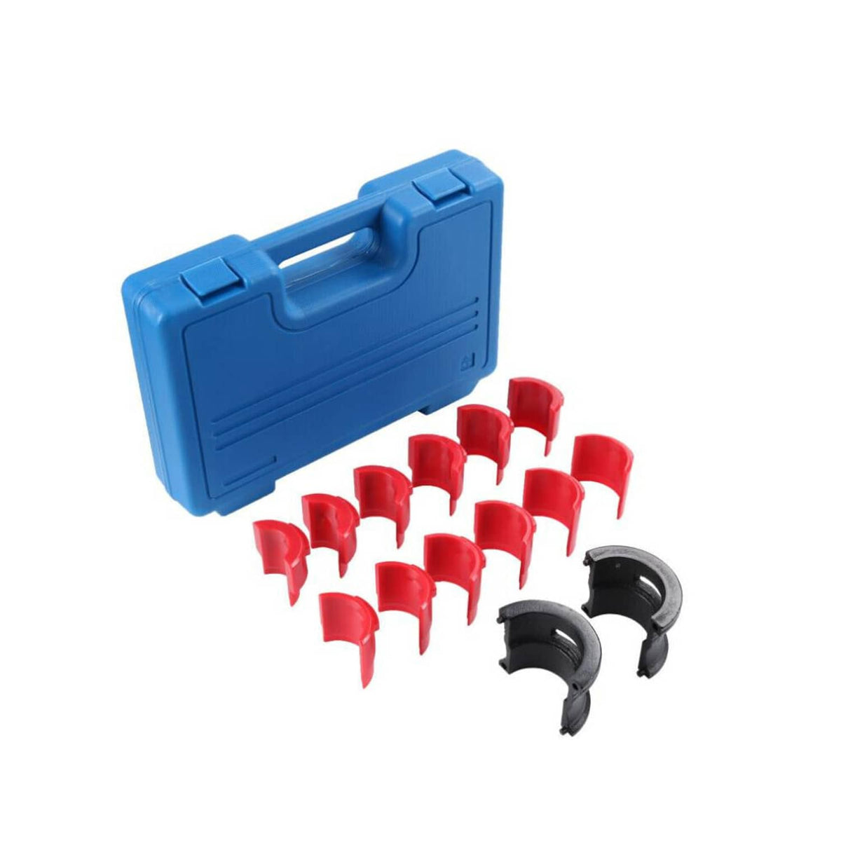 Solidspare Motorcycle Bike Fork Seal Installer Driver Universal Tool Kit 35mm-50mm 14PCS