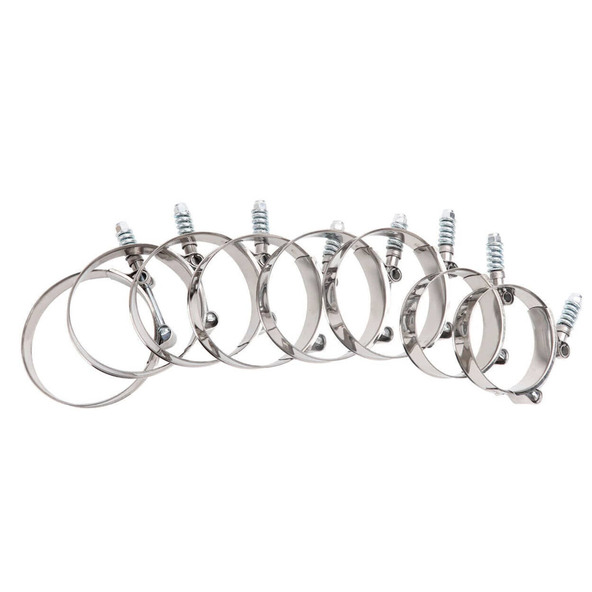 Solidspare Turbo Intercooler CAC Boots Clamp Kit For Ford 6.0L Powerstroke Diesel 2003-2007
