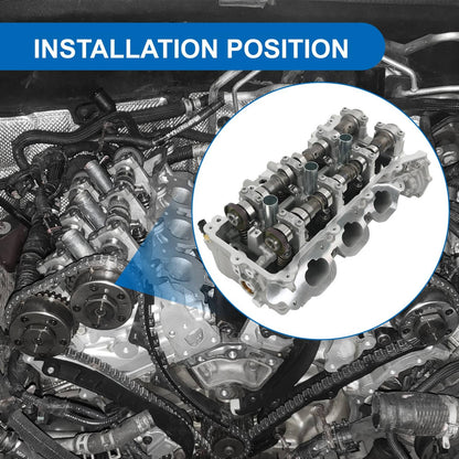 Solidspare Cylinder Head Assembly Driver Left Side W/Camshafts For Dodge Chrysler Jeep 3.6L