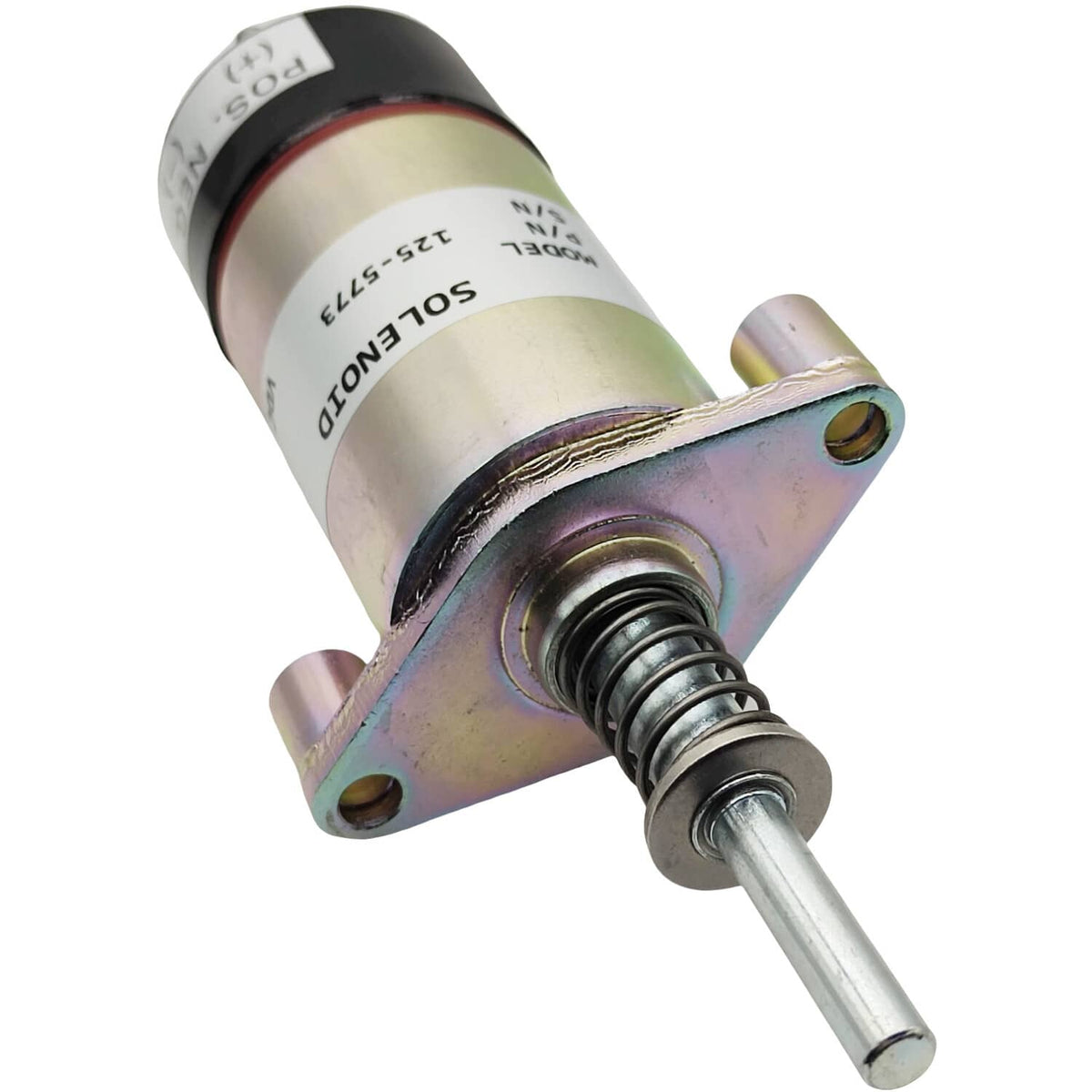 Solid Spare For CAT 3204 3304 3304B 3306 3306B Engine 12V Fuel Shutoff Solenoid 125-5773