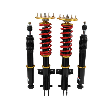 Solidspare 4X Front & Rear Coilovers Struts Absorber Adj. Height For 2005-2014 Ford Mustang