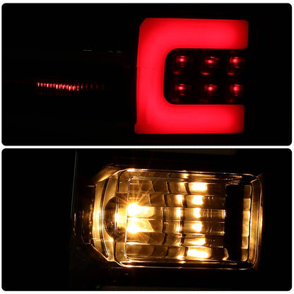 Solid Spare Sequential Led Tail Lights For Chevy Silverado 1500 2500 3500HD 2014-2018