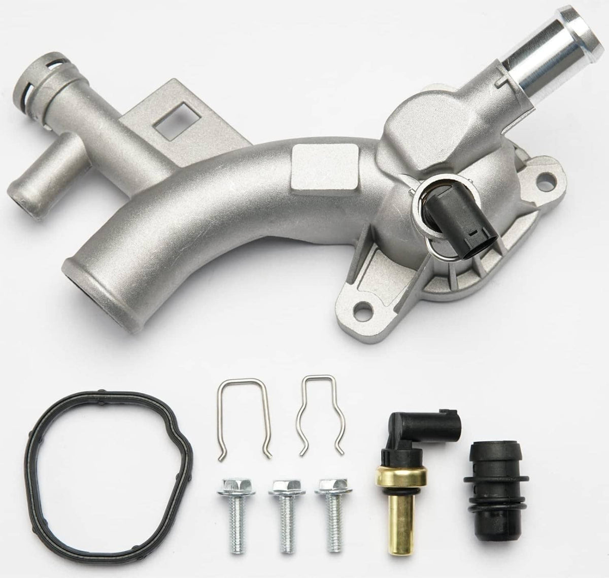 Solidspare Coolant Thermostat Housing Water Outlet For Chevy Cruze Sonic Trax1.4L 25193922