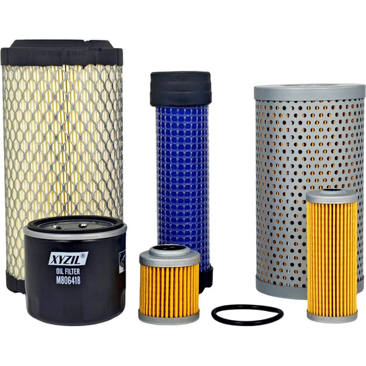 Solid Spare 1000 Hour Filter Pak AT534484 for John Deere Air Fuel HYD Oil M113621 MIU803907