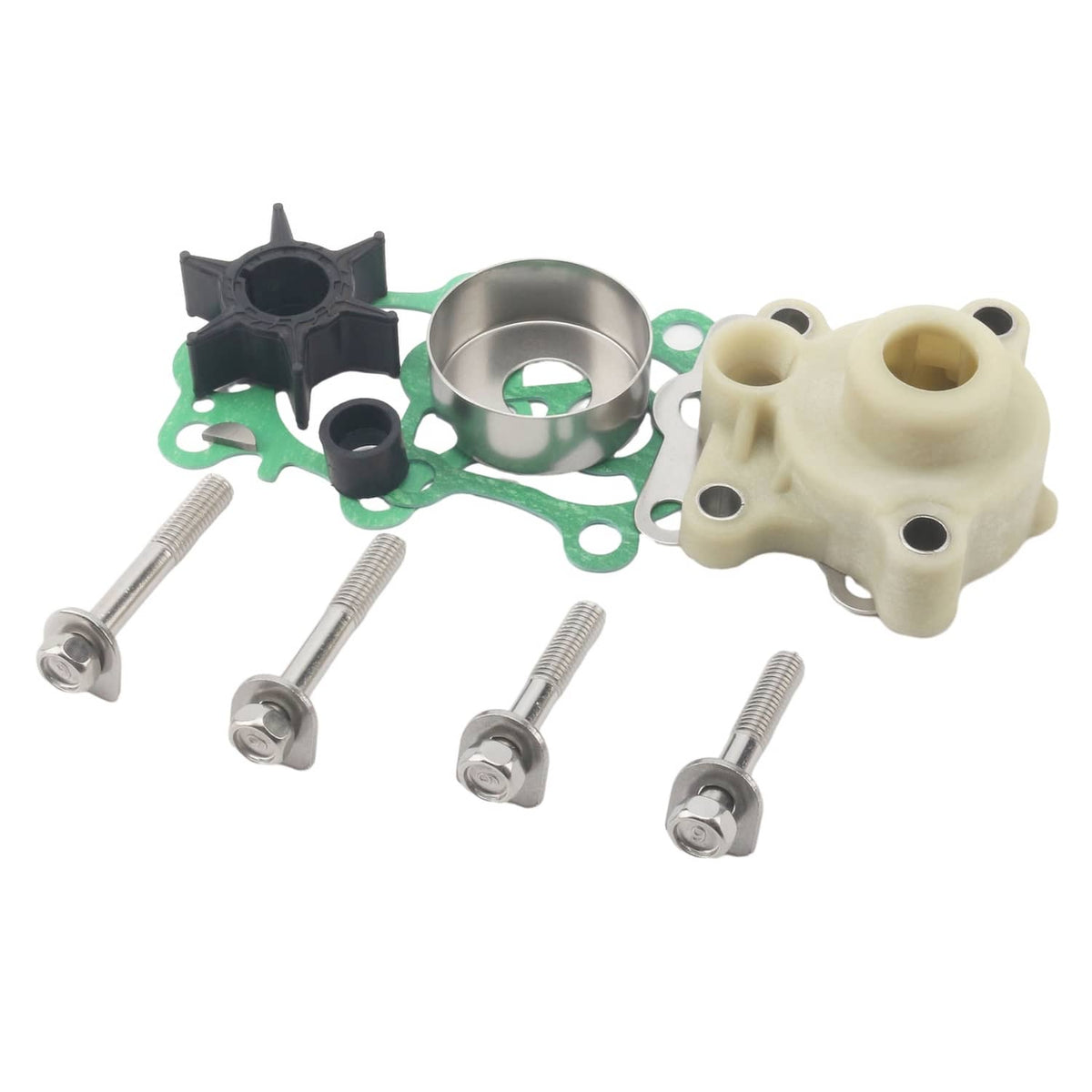 Solid Spare Outboard Water Pump Repair Service Kit for Mercury Mariner 48 55 60 HP Engine