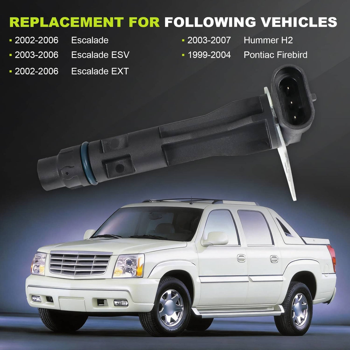 Solidspare Camshaft Position Sensor 12561211 For Chevrolet Silverado Tahoe GMC Yukon Sierra