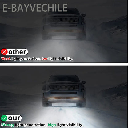 For 2016-2023 Toyota Tacoma SR SR5  TRD Fog Lights Bumper Lamps Clear Lens Pair