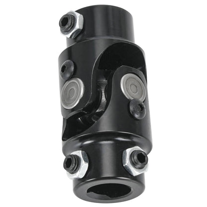 Solidspare Black Steering Box U Joint 36" Steel Steering Shaft & 3/4" Support Bearing GM
