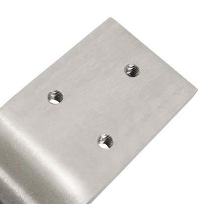 Solid Spare Door Hinges Fit 1966-1977 Early Ford Bronco Silvery 304 Stainless Steel LH&RH