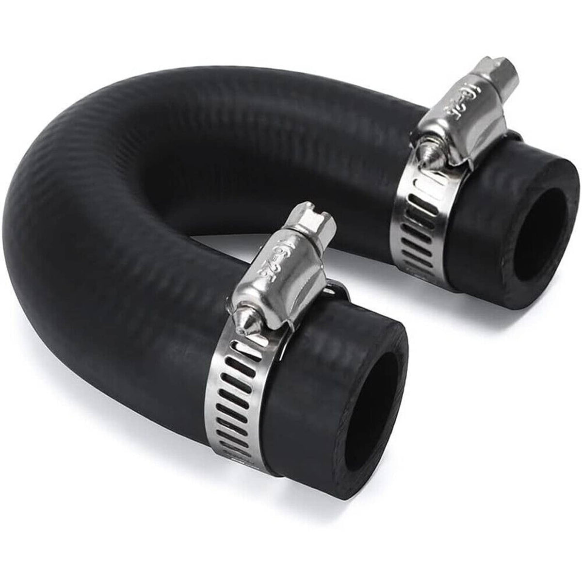 Solidspare LS Heater Core Bypass Delete Hose Coolant Crossover w/ Clamps For Chevy Pontiac