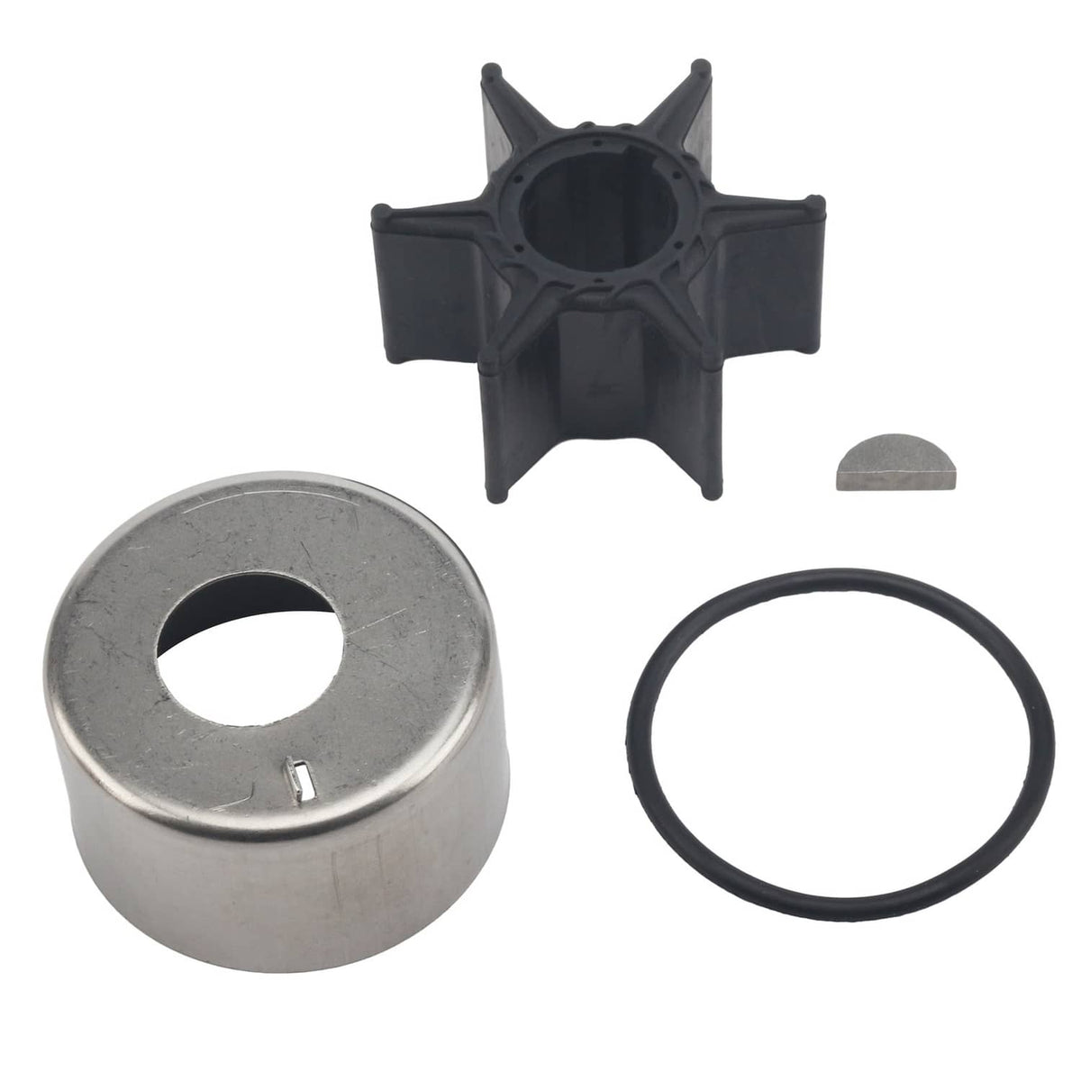 Solid Spare Yamaha 2-Stroke 70 75 80 85 90 HP Water Pump Impeller Kit w/ Housing 692-W0078