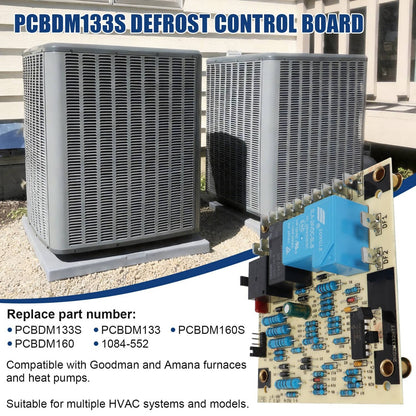 Solidspare PCBDM133 PCBDM133S For Goodman Amana Janitrol Heat Pump Defrost Control Board
