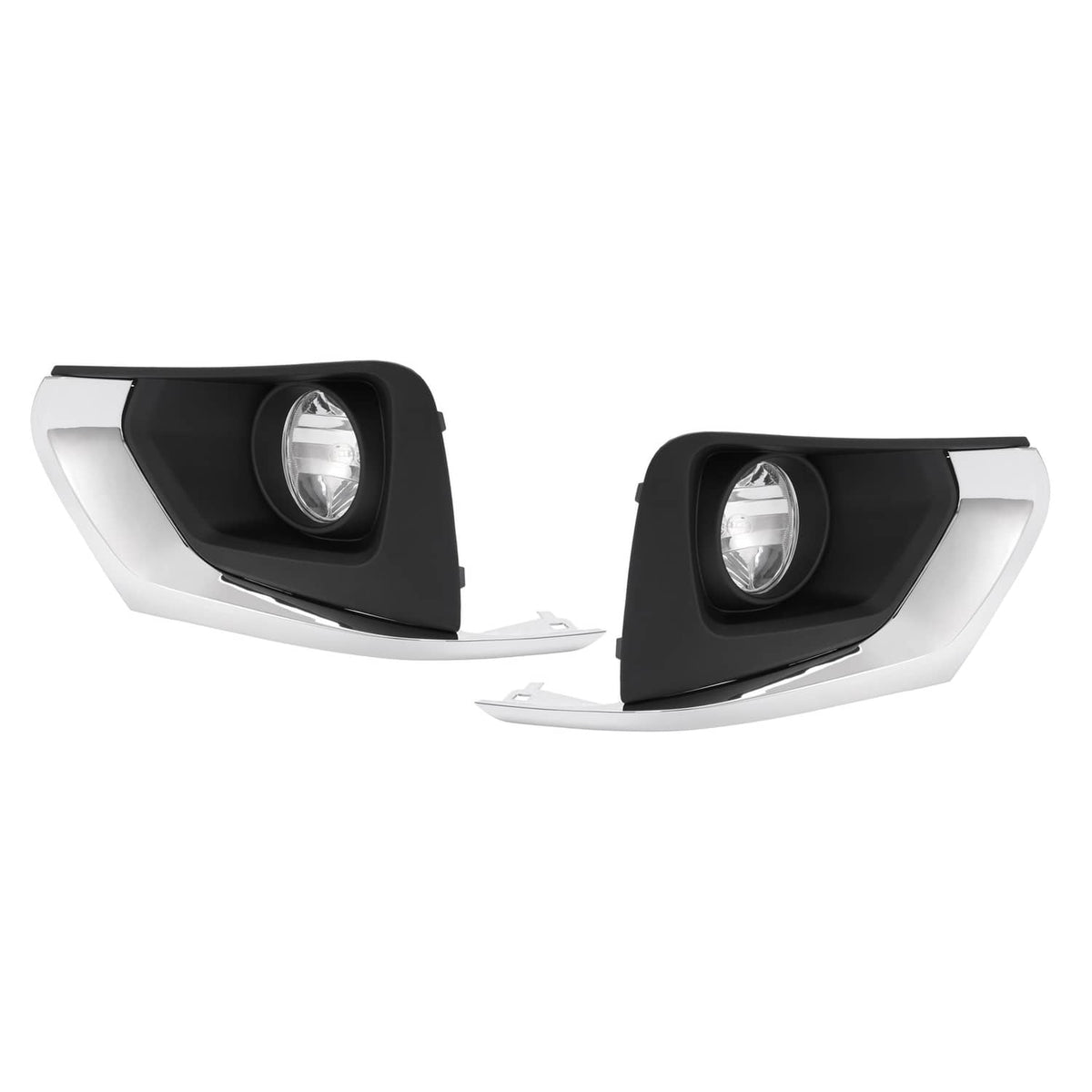 Solid Spare Fog Lights +Bezel+Harness +Switch+Relay For Chevrolet Traverse 2018 19 2020 2021