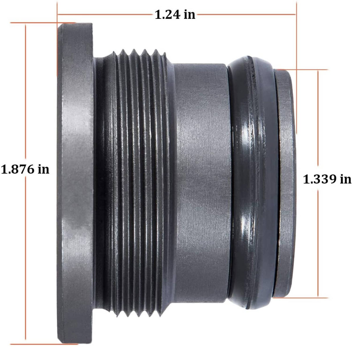 Solid Spare 4C3Z-6026-CA Oil Supply Rail End Oil Gallery Plug & Seal for Ford 7.3L 1994-2003