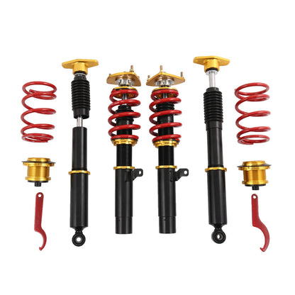 Solidspare Coilovers Suspension Shocks Kit For 2004-2013 Mazda 3 Sedan 4 Door Adj. Height