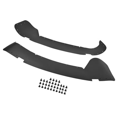 Solid Spare Rear Dually DRW Bed Inner Fender Flare Liners Set For Ford F350 F450 17 18 19-23