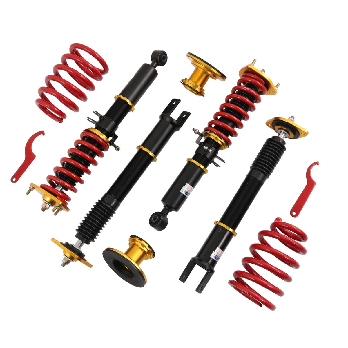 Solidspare Adjustable Coilovers Lowering Kit for Infiniti G37 Coupe Sedan RWD 2008-2015