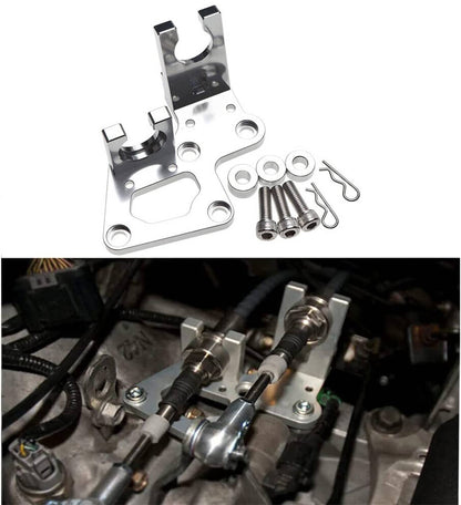 Solidspare Trans Shifter Cable Bracket For Honda Acura Civic Si K20 K24 K-Series RSX EP3