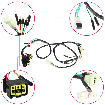 Solidspare Wire Harness Ignition Coil CDI Stator Gasket For Honda 400EX TRX400EX 1999-2004