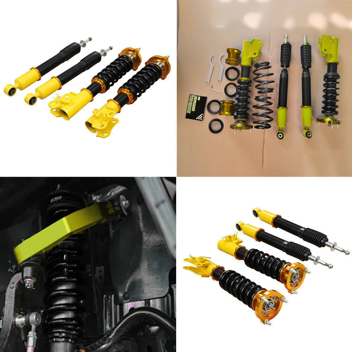 Solidspare Coilovers Suspension Kit For 06-11 Honda CIVIC Adjustable Height Shocks Struts